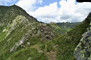 90 La cresta che scende da quota 2254 al Monte Azzaredo
